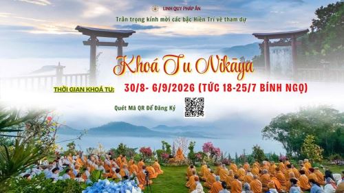 🍀 THÔNG BÁO KHÓA TU NIKĀYA🍀 