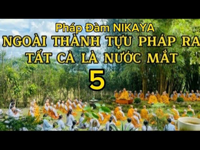 Pháp Đàm NIKAYA - Ngoài Thành Tựu Pháp Ra - Tất Cả Là Nước Mắt 5 ! Pháp Đàm NIKAYA - Ngoài Thành Tựu Pháp Ra - Tất Cả Là Nước Mắt 5 !