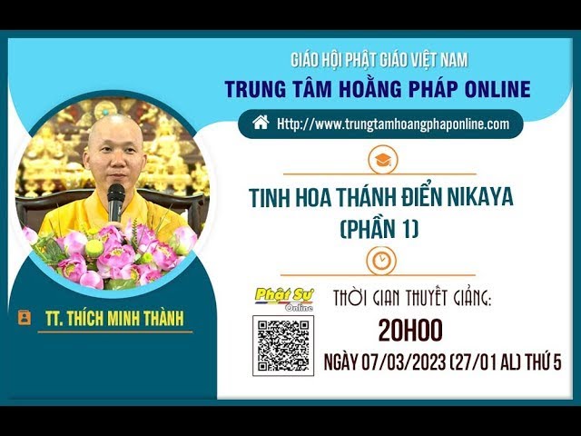 Tinh Hoa Thánh Điển NIKAYA 1 Tinh Hoa Thánh Điển NIKAYA 1